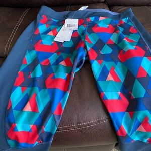NWT Adidas techfit stay dry workout capri tights!